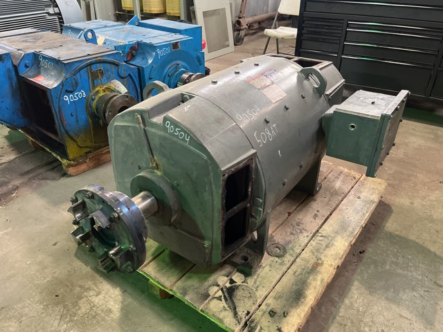 General Electric 200 HP 1150/1800 RPM 508AT DC Motors 90504