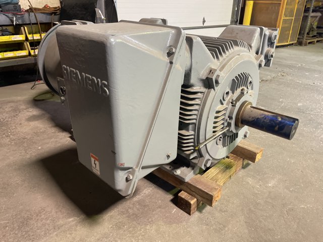 Siemens 200 HP 1200 RPM 509 Squirrel Cage Motors 91227