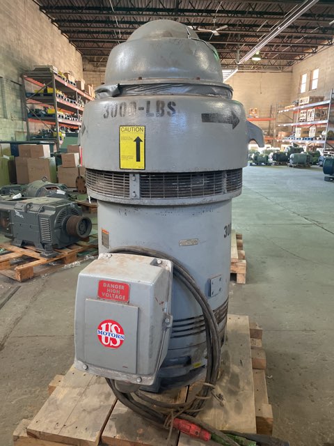 US Electric 200 HP 885 RPM 5008PH Vertical Motors 91325