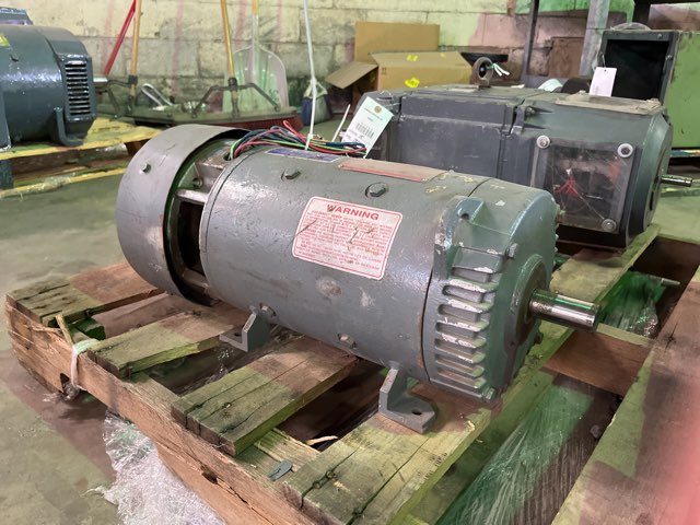 General Electric 5 HP 1750/2050 RPM 189AT DC Motors 91348