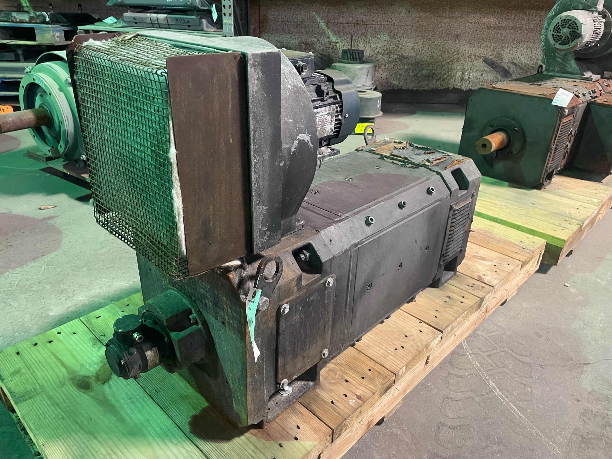 Siemens 125 HP 1020/1170 RPM 200 DC Motors 91363