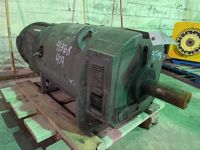 General Electric 200 HP 1750/1900 RPM 409AY DC Motors 91368