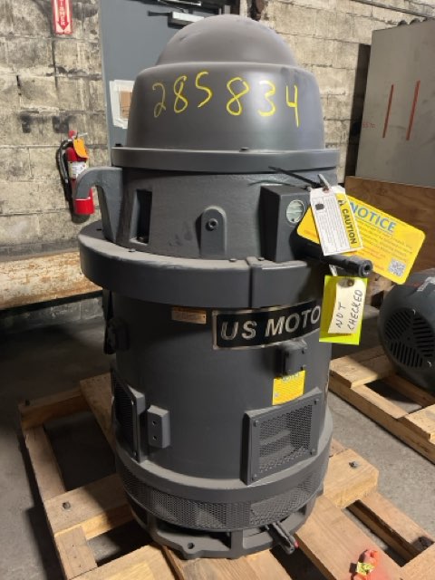 US Electric 250 HP 1190 RPM 449TPH Vertical Motors 91553