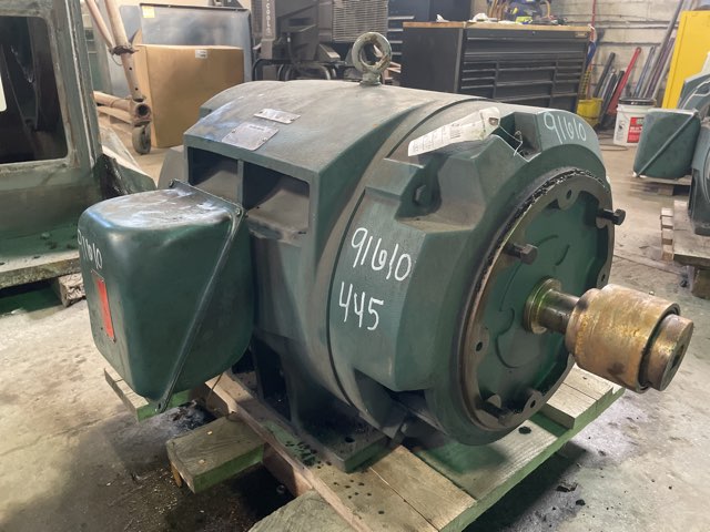 Reliance 100 HP 1200 RPM 445TY Squirrel Cage Motors 91610