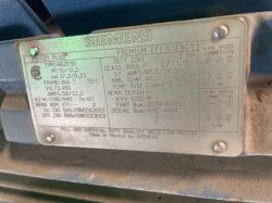 Siemens 50 HP 1780 RPM 364T Multi Speed Motors 90377