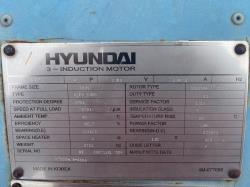 Hyundai 800 HP 1800 RPM 6809 Squirrel Cage Motors 90705