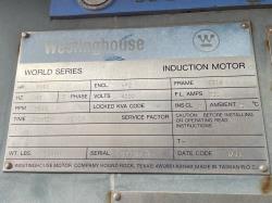 Westinghouse 2500 HP 1200 RPM 5614 Squirrel Cage Motors 90829