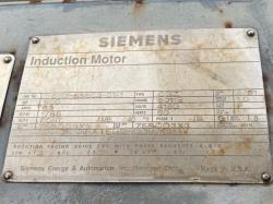 Siemens 500 HP 1800 RPM 5011S Squirrel Cage Motors 90837