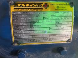 Baldor 75 HP 1750/2100 RPM 366AT DC Motors 90853