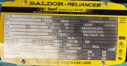 Baldor-Reliance 20 HP 1800 RPM 256T Squirrel Cage Motors 90938